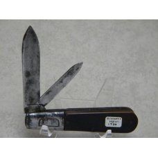 Delmar Cutlery Co. Simmons Hardware 2 Blade Wood Barlow Knife c.1939