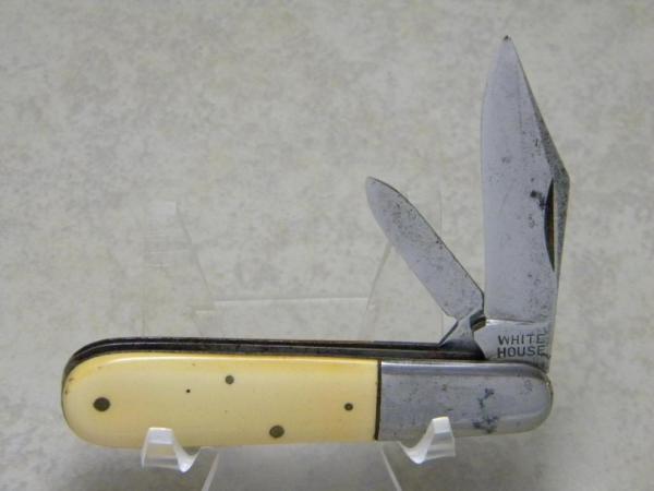 White House (McWhorter, Weaver & Company Hardware) 2 Blade Barlow Knife c.1928-1939 White House (McWhorter, Weaver & Company Hardware) 2 Blade Barlow Knife c.1928-1939