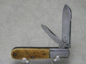 Lawton Cutlery Co. 2 Blade Bone Barlow Knife c.1890-1895