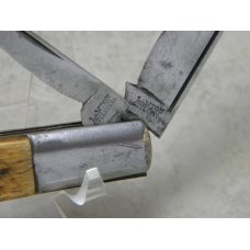 Lawton Cutlery Co. 2 Blade Bone Barlow Knife c.1890-1895 Lawton Cutlery Co. 2 Blade Bone Barlow Knife c.1890-1895