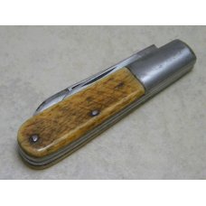 Lawton Cutlery Co. 2 Blade Bone Barlow Knife c.1890-1895 Lawton Cutlery Co. 2 Blade Bone Barlow Knife c.1890-1895