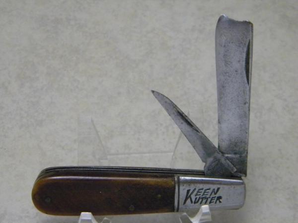 Vintage Keen Kutter Bone Model # K2881 1/2 Razor Barlow Knife c.1870-1940 Vintage Keen Kutter Bone Model # K2881 1/2 Razor Barlow Knife c.1870-1940