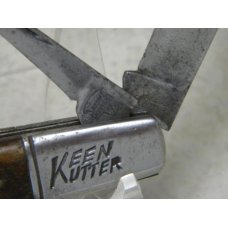 Vintage Keen Kutter Bone Model # K2881 1/2 Razor Barlow Knife c.1870-1940 Vintage Keen Kutter Bone Model # K2881 1/2 Razor Barlow Knife c.1870-1940
