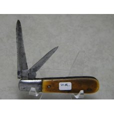 Luke Oates (Arrow-Heart-Bugle Touchmark) Stag 2 Blade Barlow Knife Pre Civil War Era Early 1800's Luke Oates (Arrow-Heart-Bugle Touchmark) Stag 2 Blade Barlow Knife Pre Civil War Era Early 1800's