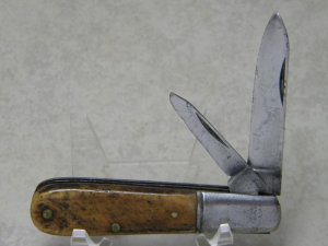 Franklin No. 420 Bone 2 Blade Barlow Knife c.1930's