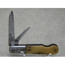 E.Z.O. Barlow Germany Genuine Bone 2 Blade Easy Open Barlow Knife E.Z.O. Barlow Germany Genuine Bone 2 Blade Easy Open Barlow Knife