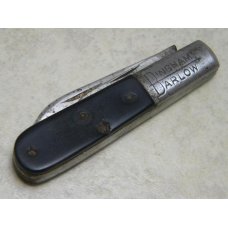 Ulster Knife Co. NY Black 2 Blade Bingham Barlow Knife c.1876-1941 Ulster Knife Co. NY Black 2 Blade Bingham Barlow Knife c.1876-1941