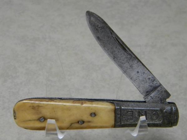 Enos Furness England ONB Bone 1 Blade Barlow Knife *Very Rare* c.1800's Enos Furness England ONB Bone 1 Blade Barlow Knife *Very Rare* c.1800's