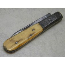 Enos Furness England ONB Bone 1 Blade Barlow Knife *Very Rare* c.1800's Enos Furness England ONB Bone 1 Blade Barlow Knife *Very Rare* c.1800's
