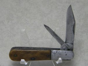 Emmons Hawkins HDW. Co. Bone 2 Blade Barlow Knife c.1891-1944