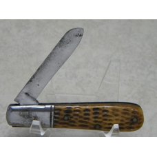 Shapleigh HDW. Co. DE Diamond Edge Genuine Bone 1 Blade Barlow Knife Shapleigh HDW. Co. DE Diamond Edge Genuine Bone 1 Blade Barlow Knife