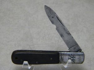 JA Henkels Germany Wood 1 Blade Barlow Knife *Very Very Rare* c.1800's