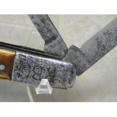 Robinson Bros. & Co. Inc. Bone 2 Blade Barlow Knife with RBC on Bolsters *Rare Stamp* Robinson Bros. & Co. Inc. Bone 2 Blade Barlow Knife with RBC on Bolsters *Rare Stamp*