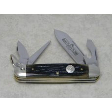 Queen Cutlery Co. QDFC #99 SB Bone Scout Camp Utility Knife in Box Queen Cutlery Co. QDFC #99 SB Bone Scout Camp Utility Knife in Box