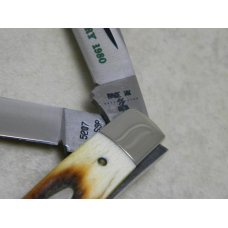 Case XX SS USA 10 Dot (1980) 75th Anniversary Stag 5207 SP SSP Mini Trapper Knife Case XX SS USA 10 Dot (1980) 75th Anniversary Stag 5207 SP SSP Mini Trapper Knife