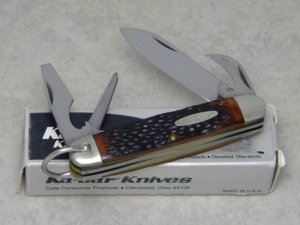 Ka-Bar 1152 USA Delrin Utility Camp Knife in Box c.1966-1982