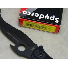Spyderco VG-10 Seki City Japan C12SBBK2W Matriarch 2 Emerson Opener Serrated Knife in Box