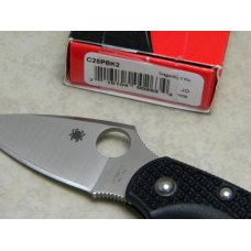 Spyderco VG-10 Seki City Japan C28PBK2 Dragonfly 2 Plain Edge Lockback Knife in Box Spyderco VG-10 Seki City Japan C28PBK2 Dragonfly 2 Plain Edge Lockback Knife in Box