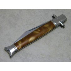 Hammer Brand USA Celluloid Wrapped Shell Handle Bowtie Knife c.1945-1955 Hammer Brand USA Celluloid Wrapped Shell Handle Bowtie Knife c.1945-1955