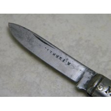 MF&S M Furness Genuine Bone Handle 1 Blade Barlow Knife *Rare* c.1800's MF&S M Furness Genuine Bone Handle 1 Blade Barlow Knife *Rare* c.1800's