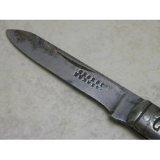 GF&S George Furness Genuine Bone Handle 1 Blade Barlow Knife *Rare* c.1800's GF&S George Furness Genuine Bone Handle 1 Blade Barlow Knife *Rare* c.1800's