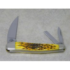 Case XX USA 2010 Burnt Orange Bone 6355WH Wharncliffe Seahorse Whittler Knife Case XX USA 2010 Burnt Orange Bone 6355WH Wharncliffe Seahorse Whittler Knife