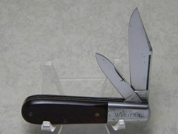 Western Boulder Colo. Made in USA Delrin #822 Barlow Knife Western Boulder Colo. Made in USA Delrin #822 Barlow Knife