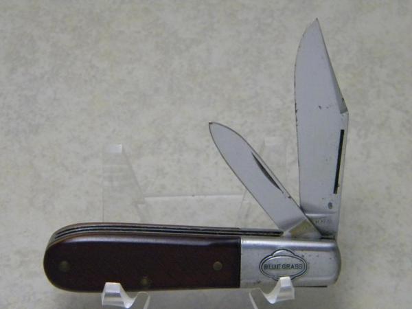 John Primble Belknap Louisville KY Blue Grass Saw Cut Delrin 5722 Barlow Knife John Primble Belknap Louisville KY Blue Grass Saw Cut Delrin 5722 Barlow Knife