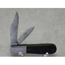 Twenty Grand (Spencer Indiana) Jigged Black Barlow Knife c.1932-1948