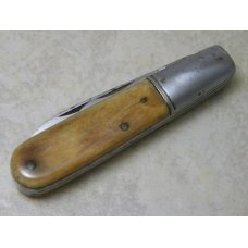 Coast Cutlery Co. Portland, ORE Genuine Bone 2 Blade Barlow Knife Coast Cutlery Co. Portland, ORE Genuine Bone 2 Blade Barlow Knife