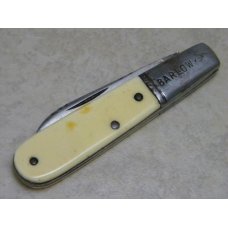 Van Camp Indianapolis (Circle Marking) Composition 1 Blade Barlow Knife c.1930's or 1940's Van Camp Indianapolis (Circle Marking) Composition 1 Blade Barlow Knife c.1930's or 1940's