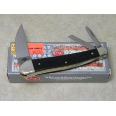 Case XX USA 2014 Black Micarta 10355WH Wharncliffe Seahorse Whittler Knife in Box Case XX USA 2014 Black Micarta 10355WH Wharncliffe Seahorse Whittler Knife in Box