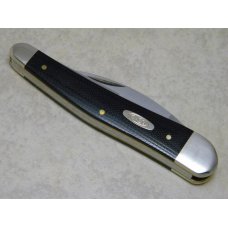 Case XX USA 2014 Black Micarta 10355WH Wharncliffe Seahorse Whittler Knife in Box Case XX USA 2014 Black Micarta 10355WH Wharncliffe Seahorse Whittler Knife in Box