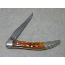Case XX USA 2015 Pocket Worn Harvest Orange Bone 610096 SS Tiny Toothpick Knife in Box Case XX USA 2015 Pocket Worn Harvest Orange Bone 610096 SS Tiny Toothpick Knife in Box