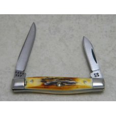 Case XX USA 4 Dot (1976) Stag 5233 SSP Razor Edge Pen Knife Case XX USA 4 Dot (1976) Stag 5233 SSP Razor Edge Pen Knife