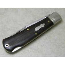 Queen Cutlery Co. QDFC 4L Special Rose Wood Custom Shop Made Lockback Knife in Box 1 of 50