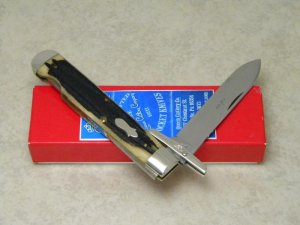 Queen Titusville PA PH-D2 #1L Winterbottom Bone Swing Guard Lockback Knife in Box 1 of 100