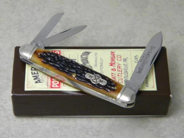 Schatt & Morgan Titusville PA #21 Bone Whittler Knife in Box 1 of 50 Schatt & Morgan Titusville PA #21 Bone Whittler Knife in Box 1 of 50