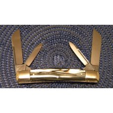 Fight'n Rooster Frank Buster Celebrated Cutlery Germany Pearl & Black Congress Knife