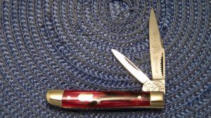 Fight'n Rooster Frank Buster Celebrated Cutlery Germany Peanut Knife