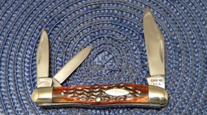 Case XX USA 4 Dot (1976) Bone 6308 Whittler Knife