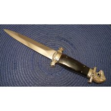 Will & Finck S.F. CAL Stainless Steel Japan Wood Horse Head Pommel Fixed Blade Sheath Knife Will & Finck S.F. CAL Stainless Steel Japan Wood Horse Head Pommel Fixed Blade Sheath Knife