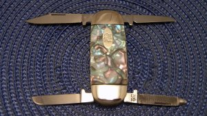 Bulldog Brand Hammer Forged Solingen Germany Celluloid Little Elephant Toe Sunfish Knife