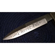 Parker Cut. Co. Hand Made Japan Stag EK-2 Folding Lockback Bowie Knife - NIB