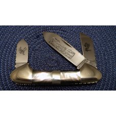 Parker Custom Series Japan Black Pearl Gunboat Canoe Knife in Box Parker Custom Series Japan Black Pearl Gunboat Canoe Knife in Box