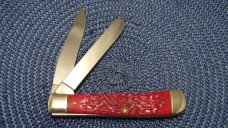 Case XX USA 1 Dot (1999) Red Bone 6254 SS L&N Railroad Collector's Edition Trapper Knife in Box Case XX USA 1 Dot (1999) Red Bone 6254 SS L&N Railroad Collector's Edition Trapper Knife in Box