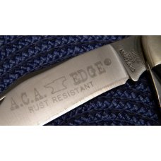 Craftsman USA 95026 Saw Cut Delrin A.C.A. Edge Rust Resistant Folding Hunter Knife & Pouch Craftsman USA 95026 Saw Cut Delrin A.C.A. Edge Rust Resistant Folding Hunter Knife & Pouch
