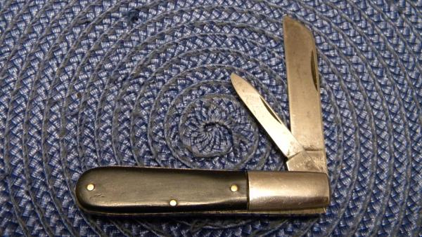 Schrade Walden NY USA Black 214B Tiny Barlow Knife c.1950's Schrade Walden NY USA Black 214B Tiny Barlow Knife c.1950's