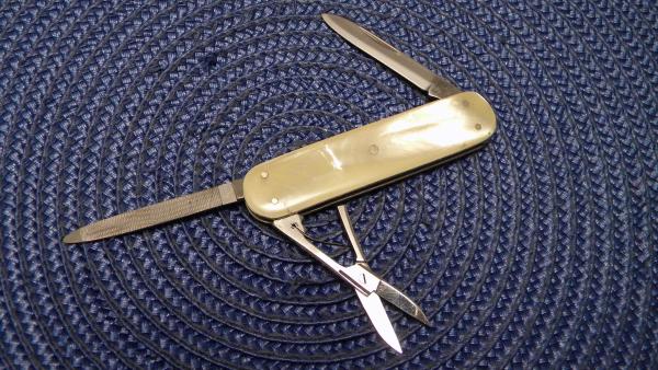 Schrade Walden NY USA 876 Stainless Cracked Ice Lobster Knife Schrade Walden NY USA 876 Stainless Cracked Ice Lobster Knife