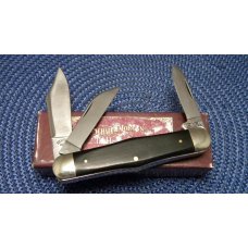 Schatt & Morgan Gowanda NY Heritage Series Ebony 3762 Stockman Knife in Box Schatt & Morgan Gowanda NY Heritage Series Ebony 3762 Stockman Knife in Box